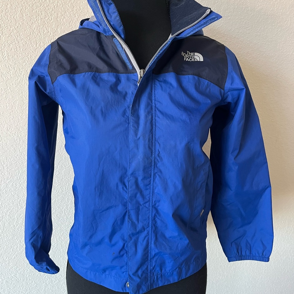 The North Face Kids Blue Rain Jacket